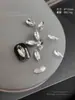 Joyería para decoración de uñas K9 blanca transparente flash con base de punta taladro taladro de forma especial pila de taladro accesorios para uñas al por mayor