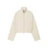 Roupas femininas europeias e americanas transfronteiriças, moda casual trendy de manga comprida com gola alta estilo aviador, item mais vendido no AliExpress
