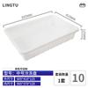 Fabricante Placa Cuadrada de Plástico Placa Rectangular Plana de Plástico Caja de Almacenamiento de Herramientas y Piezas Caja de Volteo Fruta y Verdura Alimento