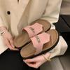 Zapatillas de Moda Temporada 2025 para Mujer para Usar Afuera, Birkenstocks de Verano, Nuevas Chanclas Birkenstocks Casuales Versátiles