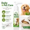 KineShineX Champú para Perros y Gatos 30ML, Aroma Fresco de Origen Vegetal, Limpieza Suave, Adecuado para Suavizar el Pelaje