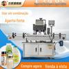 Máquina automática de tampar Hongsheng automática vertical Máquina automática de tampar garrafas máquina de tampar garrafas de vidro máquina de tampar garrafas plásticas