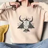 Sudadera de Cuello Redondo con Estampado de Cabeza de Vaca Talla Europea, Top de Moda para Venta al por Mayor en Temu, Amazon y Wish