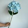 Ramo único 72 peças de filme 3D hortênsia casamento auditório teto estrada chumbo alto arranjo de flores floral decoração suave hortênsia