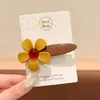 Pinza para el Cabello con Estampado de Leopardo Dulce y Fresca Estilo Coreano Pinza para Flequillo Lateral Pinza para el Cabello Exquisita de Gama Alta Venta al por Mayor