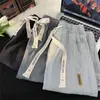 Calça jeans masculina retro americana, nova marca da moda primavera e outono, calça larga de perna reta solta para adolescentes, calça masculina
