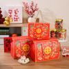 Caja de nueces portátil para el Festival de Primavera de Año Nuevo, caja de regalo crujiente de copos de nieve One Jin, caja de galletas de turrón y caramelo para hornear