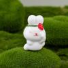 Regalos Creativos de Comestibles de Estilo Japonés Calentando Flores Mascota Chai Perro Daiji Animal de la Suerte Adornos de Cerámica