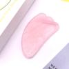 Popular Cristal Rosa Europeo y Americano Rodillo Jade Masaje Facial Gua Sha Conjunto de Gemas Venta al por Mayor Equipo de Belleza B