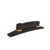 Puente de Guitarra de Jazz de Ébano, Puente de Palo Negro, Accesorios para Instrumentos Musicales