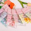 Gel crema clip para el pelo DIY bolsa hecha a mano material de bolsa accesorios lindos de resina juego de clips para el pelo puesto puesto hecho a mano