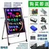 Quadro Negro Quadro Fluorescente Sinal de Publicidade com Caracteres Luminosos Pendurado Pequeno Quadro Negro Tipo Suporte Luminoso Fluorescente Quadro Fluorescente