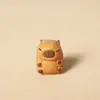 Llavero Colgante de Madera Tallada Hecho a Mano Capibara Lindo Muñeco de Capibara Colgante para Mochila Pequeño Regalo