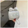 Bolsa Feminina Shuai Mi Home Fofa com Laço de Flor 2026 Nova Moda Casual Bolsa de Ombro Porta-moedas Feminino Bolsa Transversal