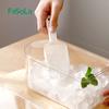 FaSoLa tienda de té con leche máquina de hielo Cubito de Hielo comida fruta seca harina de arroz semillas de melón plástico especial engrosado cuchara pala de hielo