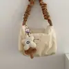 [Liquidação] pingente de bolsa de pelúcia fofo chaveiro pingente de boneca de pano
