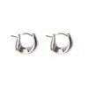 Brincos de Gota de Água de Luxo Leve Estilo Francês com Argola Simples Brincos Novo Estilo Popular 2024 para Design de Nicho Feminino Brincos Elegantes