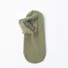 Calcetines de terciopelo alemán para mujer, otoño e invierno, engrosados, con encaje, de caña media, calcetines de algodón para mujer, antideslizantes, cálidos, para el hogar, populares en línea, calcetines de luna