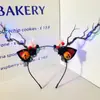 Galho Preto Halloween Galhadas Acessórios de Cabelo Engraçado cos Abóbora Borboleta Esqueleto Decorações de Cosplay Acessórios de Cabelo