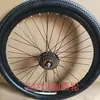 Juego Completo de Accesorios para Rueda Trasera de Bicicleta, Incluyendo Llantas, Rines, Ensamblaje de Conversión de Freno V a Freno de Disco, Rueda Trasera de Bicicleta de Montaña