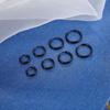 Pendientes Redondos de Alambre Transfronterizos de Acero de Titanio Europeos y Americanos, Pendientes de Acero Inoxidable Modernos y Sencillos, Pendientes de Moda para Hombres y Mujeres, Suministro Listo