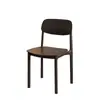 Silla de Plástico para Uso Doméstico, Silla de Comedor Engrosada, Silla de Ocio para Mesa de Comedor, Taburete Comercial Minimalista Moderno para Comedor con Respaldo