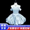 Vestido Pomposo de Lujo para Cita Nocturna, Vestido de Satén de un Hombro, Vestido de Noche Dulce y Elegante de Nicho