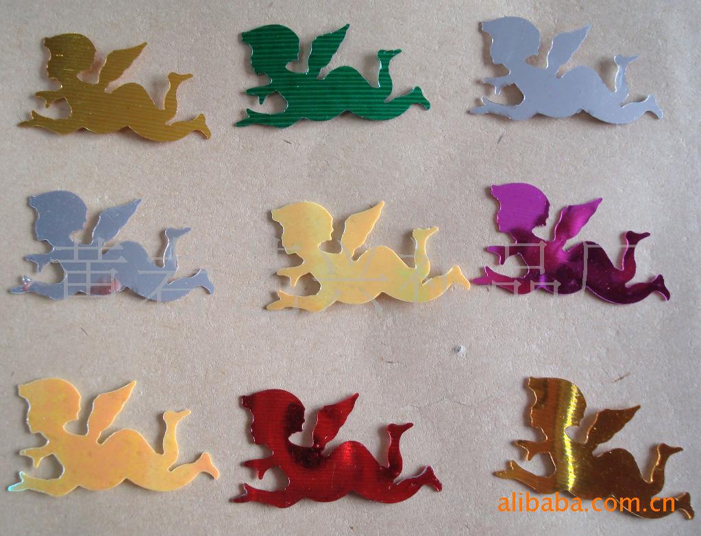 塑料双心亮片，心形亮片，派对亮片，数字亮片，圣诞节亮片，鬼节