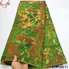 Tecido Brocado Jacquard Bordado Antigo com Fio de Ouro e Prata Tecido para Cheongsam Renda Brocada Africana