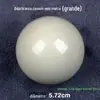 Sinuca venda a granel individual bola branca padrão 57,2 mm bola oito zero preta americana mesa de snooker bola de cristal a granel