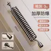 Manguera de ducha, manguera retráctil, pistola rociadora de alta presión para limpieza de inodoros, manguera de agua, manguera de resorte de alto flujo para baño, cable de teléfono