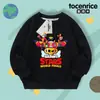 2024 Lançamento Transfronteiriço Moletom Infantil Estilo Primavera e Outono Top Infantil Roupa Infantil Camiseta Básica Estação Outono
