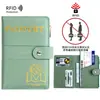 Viagem Internacional Porta-Passaporte de Couro PU Capa Protetora Anti-Roubo RFID Armazenamento de Documentos Porta-Cartão Bolsa para Passaporte Atacado