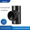 Tubo de Drenagem Sifão em Forma de Y de Plástico de Novo Material PEAD com Baixo Coeficiente de Expansão Térmica, Termofusão por Eletrofusão, Tubo Redutor Zhejiang