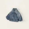 Chaquetas para Niños 2026 Primavera y Otoño Nuevo Estilo Chaquetas de Mezclilla para Niños Ropa Elegante para Bebés Outfits de Otoño para Niños