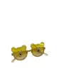 Nuevas Gafas de Sol Transparentes de Dibujos Animados de Oso de Moda para Niños y Niñas Uv400 Anti-Ultravioleta Gafas de Sol para Niños Frescas