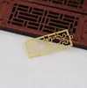 Hongxing DIY Joias Cobre 24K Preservação de Cor 17*42*0.8mm Quadrado Vazado Janela Pequena Material Grampo de Cabelo B705