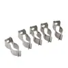 Clip fijo de tubo de cuarzo de acero inoxidable de tamaño pequeño, tubo de calentamiento de cuarzo, venta directa de fábrica especial, descuento por cantidad grande