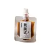 Uau Sacos Dispenser Líquido CustomCoffee Concentrado para Cold Brew Sacos com Bico Transparente Fosco Bolsas Stand-Up