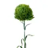 Flores Artificiales, Claveles Verdes, Flores Falsas de Plástico, Bolas de Cebolla, Decoración de Guía de Camino para Bodas en Casa, Arreglos Florales, Materiales Florales