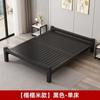 Cama de Ferro Casa 1,5 m Cama de Casal Cama de Ferro Reforçada Engrossada Cama de Aço Inoxidável Individual 1,8 Quarto de Aluguel Cama de Estrutura de Ferro