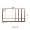 Estante de Almacenamiento para Tazas de Té de Madera Maciza y Tetera de Arena Púrpura Estante Bogu Pabellón Duobao Soporte para Taza Maestra Tamaño Pequeño 13x 13cm