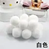 Direto da Fábrica 1-3cm bola de poliéster bola pompom bola de pelo alta elasticidade ponto colorido jardim de infância mais vendido 3
