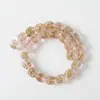 Cuentas Cuadradas de Vidrio en Polvo de Colores para Pulsera, Collar, Pendientes, Pasador de Pelo, Joyería DIY, Hecho a Mano, Cuentas de Vidrio de Azúcar de Roca, Venta al por Mayor