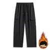 Pantalones de Trabajo para Hombre Primavera y Otoño Pierna Recta Holgados Pantalones Deportivos Ligeros Joggers de Otoño Estilo Coreano Marca de Moda Pantalones Casuales
