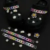 Accesorios DIY Crocs de Gama Alta Flor de Perla y Pedrería Hebilla de Zapato Flor de Zapato Accesorios de Zapato Desmontables