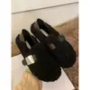 Primeiro Encontro Temporada Preto Retro Fofo Birkenstock Sapatos Femininos Preguiçosos Slip-on Planos Sapatos Simples Mais Veludo Sapatos de Algodão