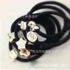 Direto da fábrica argola de cabelo de miçangas douradas novos acessórios de cabelo corda de cabelo coreana elástico de cabelo corda para a cabeça loja de 2 reais acessórios de cabeça