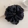 Goma para el pelo de lunares estilo francés para mujer, Cinchuelo de alta gama, Nuevo estilo coreano, Accesorio elegante para moño