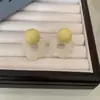 Aretes de Flor Fresca Salt Spuddy para Mujer de Plata de Ley Verano Lujo Ligero Pendientes de Nicho Pendientes Versátiles de Gama Alta con Sentido del Diseño